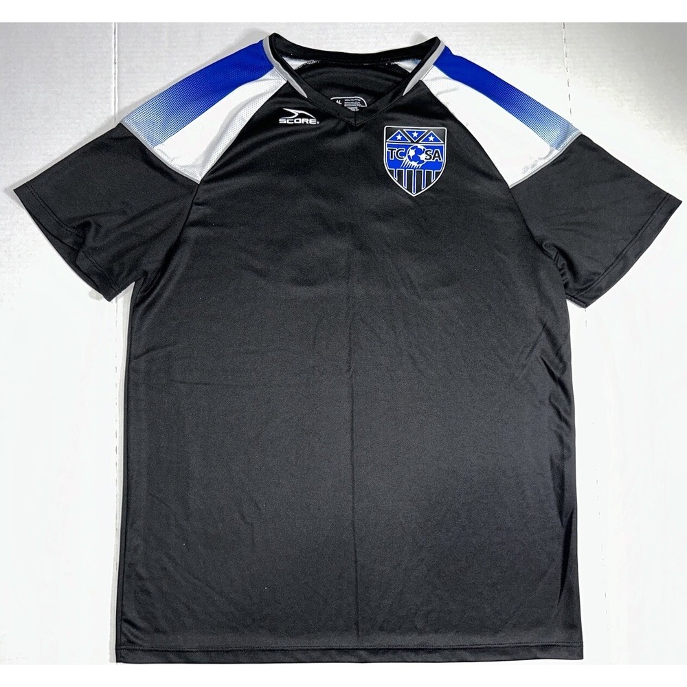 Rare Tri-City Soccer Association Score Jersey‎ Soccer Size Adult Large Score #26